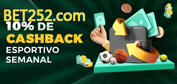 10% de bônus de cashback na BET252.com